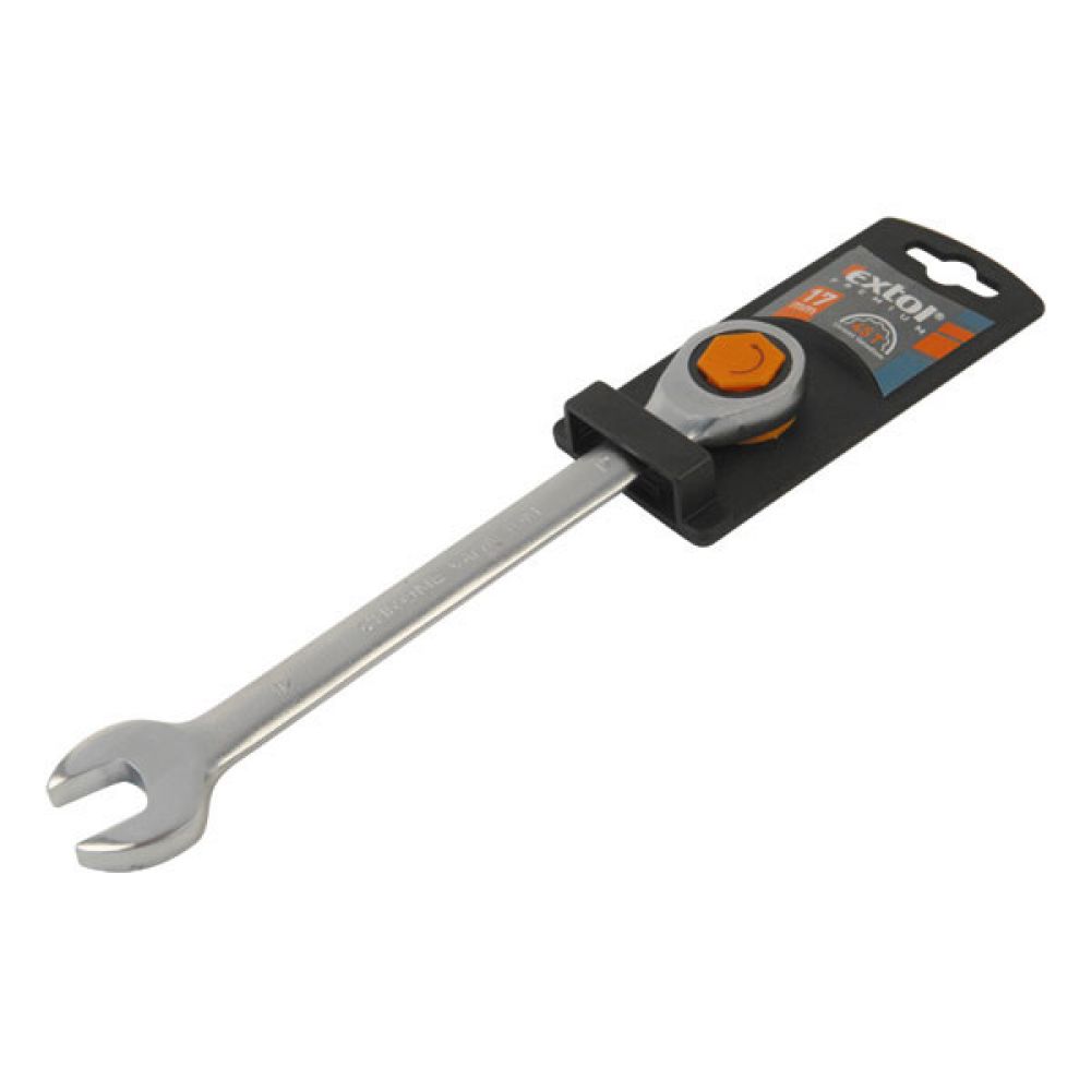 EXTOL Premium Racsnis csillag-villás kulcs 72 foggal, 15mm