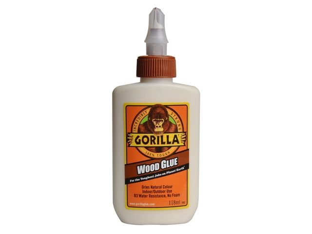 Gorilla Wood Glue szupererős faragasztó 118ml (5044400)