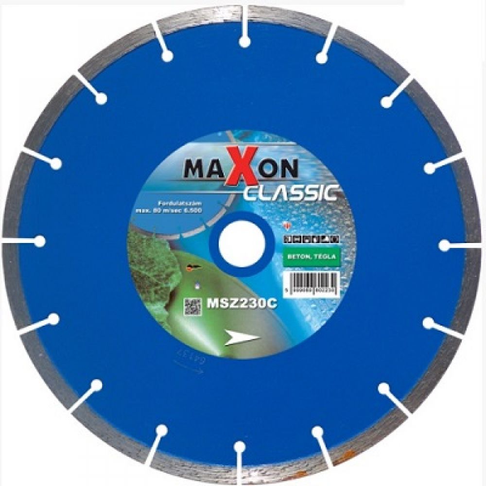 DIATECH MAXON Classic gyémánt vágótárcsa sarokcsiszolóra 125mm