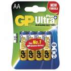 GP Ultra Plus LR6 (AA) alkáli elem 4db/bliszter